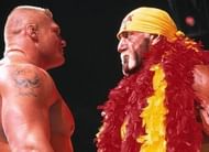 Brock Lesnar and Hulk Hogan